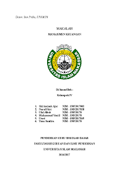 Doc makalah pengantar manajemen 1 singgih pradana academia edu from www.academia.edu Doc Makalah Manajemen Keuangan Docx Nona Ajar Academia Edu