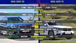 New bmw x3 vs audi q5 vs mercedes glc triple test review 2018. 2018 Bmw X3 Vs 2019 Bmw X1 Technical Comparison Youtube