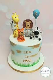 Safari diaper cake, tropical jungle animals palm green gold baby shower, little wild one lion elephant rhino giraffe baby gift decor, 3 tier. Jungle Theme Cake Jungle Theme Cakes Jungle Birthday Cakes Safari Birthday Cakes