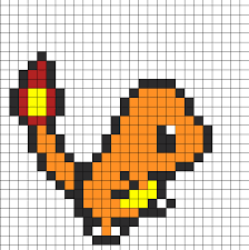 Mosaïque carrelage pixel art voiture. Pixel Art Pokemon Facile Et Petit 31 Idees Et Designs Pour Vous Inspirer En Images