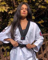Pin By Jluigi On Female Martial Artists Taekwondo Girl Martial Arts Women Tkd Girl
