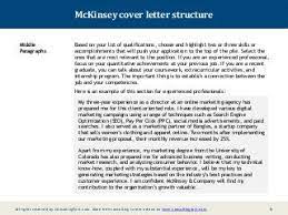 Mckinsey Cover Letter Sample Cover Letter Sample Letter Sample Lettering