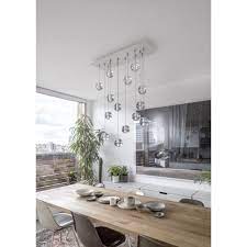 designer bocci 14 is een gelede gegoten glazen bol met een matte cilindrische leegte die ofwel een 10 watt xenon of 1 8 watt hanglamp thuisdecoratie led lamp