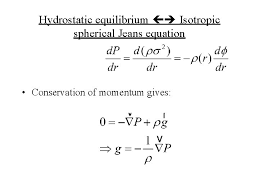 In which is the standard jeans mass given by. Th 11 Phase Space Lec Collisionless Systems We