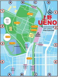 tokyo pocket guide tokyo ueno map in english for tourist attractions and things to do 東京 上野 地図 おすすめ スポット マップ map tourist map tokyo map