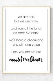 We Are Australians The Seekers Unique Art Prints Home Quotes And Sayings Australian Quotes