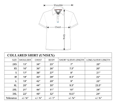 Image Result For Mens Polo T Shirt Measurement Chart Mens