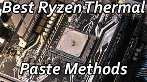I feel no need in replacing the stock thermal paste either highly recommended this chip in a. Best Ryzen Thermal Paste Application Methods Youtube