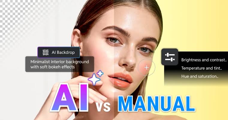 AI Editing vs Manual Editing When to Use Each for Faster Image Editing -  Pixlr Blog