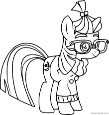 In the first time, the toy was named my pretty pony, a pony figure made by illustrator bonnie zacherle and sculptor charles muenchinger. Moon Dancer From My Little Pony Coloring Page Coloringall