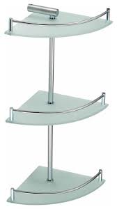 Shop modern shelves and display ledges exclusively at west elm®! 3 Tier Corner Temper Glass Shelves Stainless Steel Contemporary Bathroom Shelves By Renovator S Supply Houzz