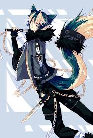 Pin By Kage Shadow On Blackbutler And Randome Stuff Anime Fox Boy Wolf Boy Anime Anime Furry