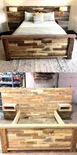 70 Best Pallet Furniture Interior Design Ideas Bong Pret Wooden Pallet Beds Diy Pallet Bed Diy Pallet Furniture