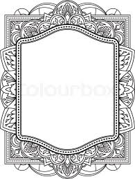 Whether you're looking for an invite for an actual. Ethnic Template For Design Wedding Stock Vector Colourbox