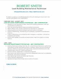 Applying for a supervisor role? Building Maintenance Technician Hotel Job Description