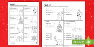 Sep 23, 2021 · 182 christmas trivia questions & answers 2021, games + carols. Christmas Quiz Worksheet Worksheet Spanish