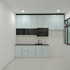 Salah satu cara untuk membuat ruangan dapur rumah. Kitchen Set Full Aluminium Minimalis Pintu Kaca