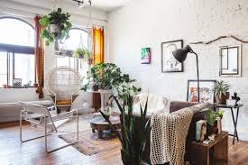 31 inches from floor to desktop (highest point). House Tour A Bohemian Montreal Loft Apartment Therapy