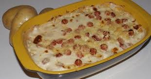 Gratin De Pommes De Terre Aux Knacki Et Aux Kiri Gratin Pomme De Terre Gratin De Pommes Knacki
