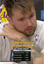 Luka Knee Injury