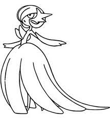 Pokemon coloring pages gardevoir pokemon coloring pages pokemon. Coloring Page Mega Evolved Pokemon Mega Gardevoir 282 282