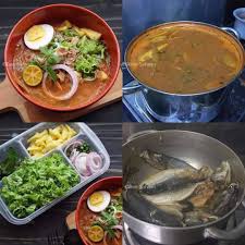1 kg ikan selayang 20 ulas bawang merah 20 tangkai cili kering 6 tangkai cili api 1 sudu kecil. Resepi Laksa Cina Penang Untungresepi Forshope Com