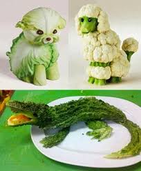 Image Sculptures Sur Fruits Et L Gumes Du Rire Humour Blague Vid O Food Sculpture Creative Food Art Food Humor