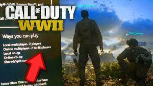 Here's how to play multiplayer splitscreen within call of duty: Call Of Duty Ww2 Offline Multiplayer Ownfree