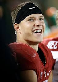 JJ McCarthy smiley face pre-game tradition