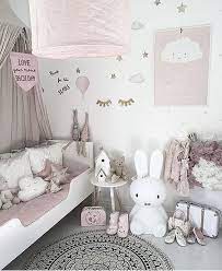Moreover, these playful kids bedroom will be a perfect room to start their day once they open their eyes! Dusky Pink Nursery With A Minimalist Vibe Cloud Cushions And Scandi Decor Credit Mykindoflike Kid Room Decor Pink Room Decor Baby Room Decor