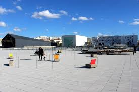 Rooftop Panorama From Friche De La Belle De Mai Cultural Center Marseille Marseille France Tennis Court