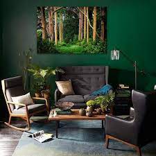 Colossal Images Rainbow Eucalyptus Trees Canvas Wall Art Bed Bath Beyond Green Walls Living Room Dark Green Living Room Green Living Room Color Scheme