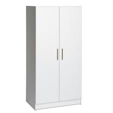 Prepac 32 In Elite Storage Cabinet Wes 3264 The Home Depot White Storage Cabinets Storage Cabinet Garage Storage Cabinets
