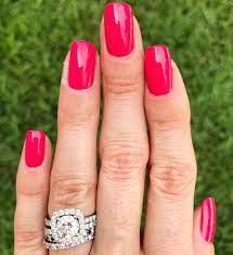 Keep your nails short and paint them in glossy pink shade. Pin On Nails