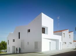 Antonio Holgado Gomez Jesus Granada Social Housing In Cabeza Del Buey Divisare Social Housing Social Housing Architecture Modern House Design