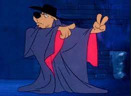 Scooby Telling Shaggy He Saw Two You Meaning He Saw Another Person Dressed In A Cloak And Hat Like Shaggy Was Scooby Scooby Doo Shaggy And Scooby