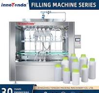 Fully Automatic Agriculture Liquid Fertilizer Bottle Filling Machine  Pesticide Bottling Packing Equipment 20L Barrel Can Filler