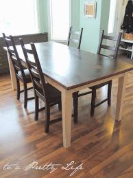 Diy Farmhouse Table Ikea Hack Trendy Farmhouse Kitchen Farmhouse Kitchen Table Diy Round Living Room Table