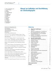 Maybe you would like to learn more about one of these? Pdf Manual Zur Indikation Und Durchf Hrung Der Echokardiographie