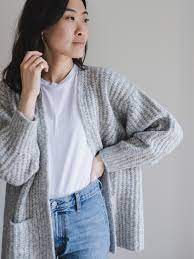 (and 5 ways to wear it)the gals at nancy's notions show you how to turn these tubular knits into fun scarves you can wear. Styling Spring Knits Candice Tay