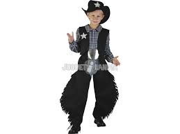 Disfraz fabricado en españa con tejidos de calidad. Disfraz Vaquero Negro Nino Talla Xl Juguetilandia