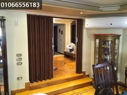 ابواب اكورديون خشب مصر