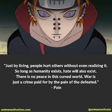 From now on, i want to spend all and every single one of my days until i die with you, and only you. Pain Naruto Quotes Comicspipeline Com
