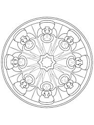 Kids N Fun Coloring Page Mandala Christmas Mandala Christmas Mandala Coloring Pages Christmas Coloring Pages Christmas Mandala