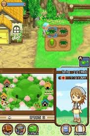 Harvest Moon The Tale Of Two Towns Screenshot Harvest Moon Harvest Moon Game Harvest Moon Ds