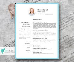 Each cv template has a matching. Sweet Simple A Light Professional Resume Template Freesumes