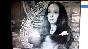 Morticia Addams 1964 Do You Mind If I Smoke Morticia Addams Image Halloween Fun