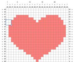 Make A Graphgan Chart Using A Spreadsheet Graph Crochet