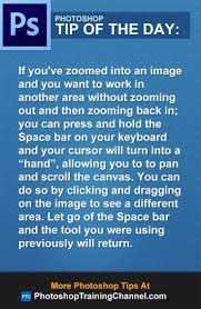 Use The Spacebar To Pan And Scroll The Canvas Photoshop Photoshop Tutorial Photoshop Tips