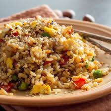 Riz Saute Aux Legumes Et Soja Recette Riz Saute Plat Vegetarien Recette